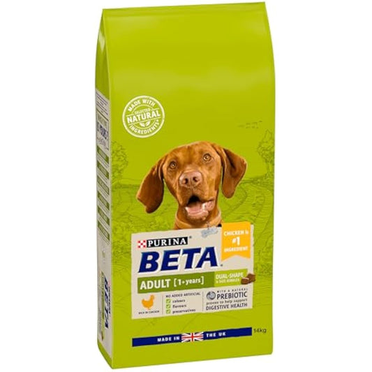 Beta Adult Rich In Chicken, Dry Dog Food 14Kg