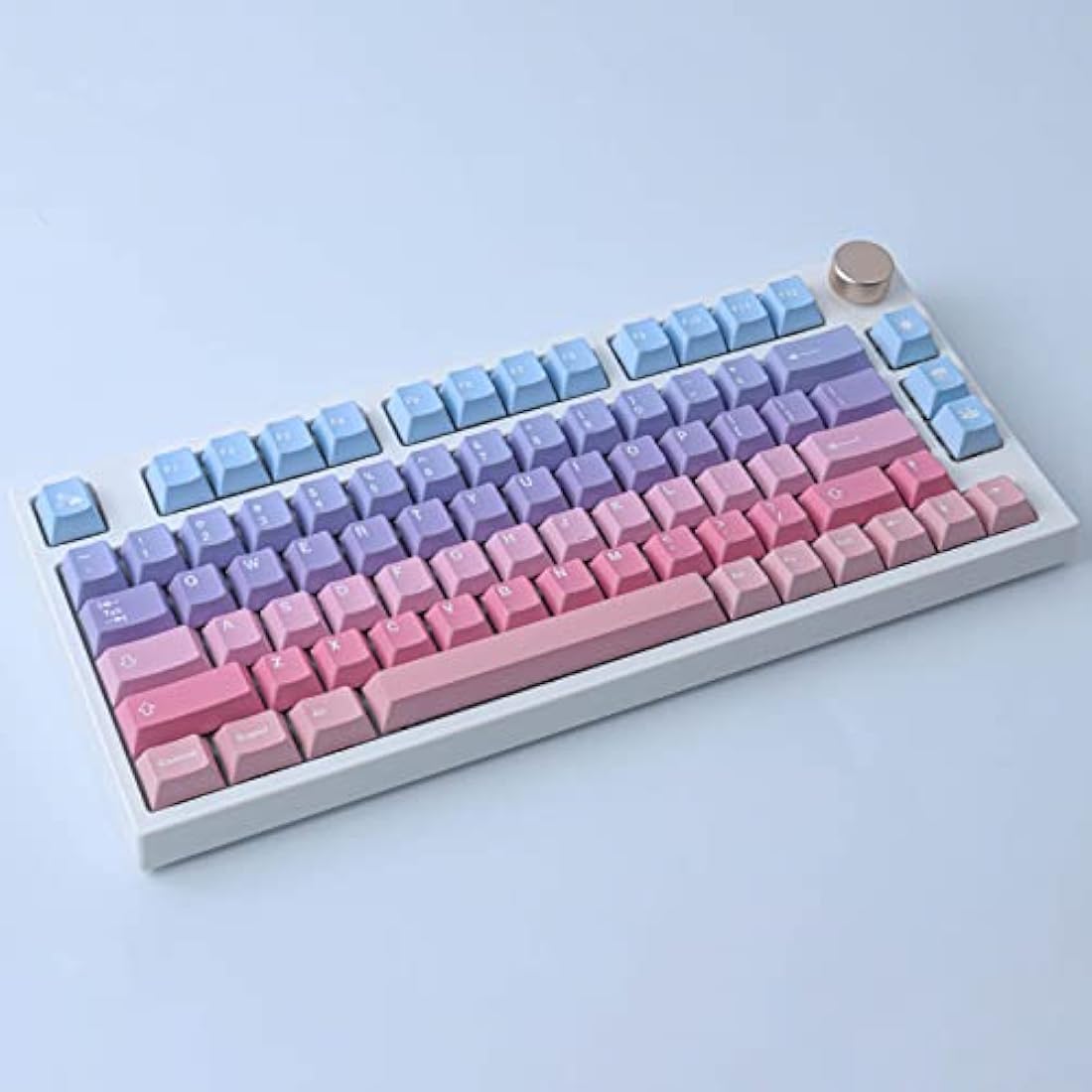 Tsungup PBT 129 Key ANSI&ISO Layout Cherry Profile Dye-Sublimated Keycaps for Gateron, Kailh, Cherry MX Switches Mechanical Keyboards