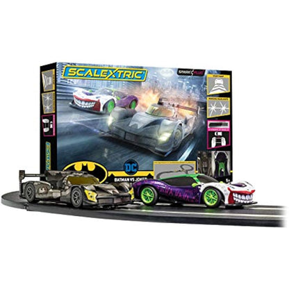 Scalextric Spark Plug - Batman vs Joker Slot Car Racing Set