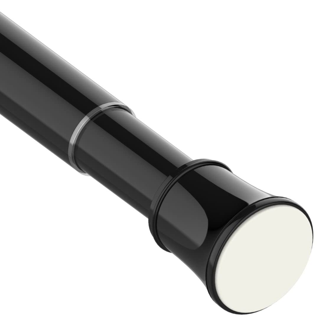 Telescopic Spring Tension Rod Extendable Curtain Rod No Drilling Extendable Window Tension Rod Adjustable Curtain Pole No Screws for
