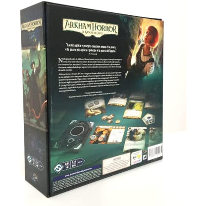 Asmodee - Arkham Horror: The Card Game, LCG, Base Set Updated 2021-1-4 Players, 14+ Years, Italian Edition