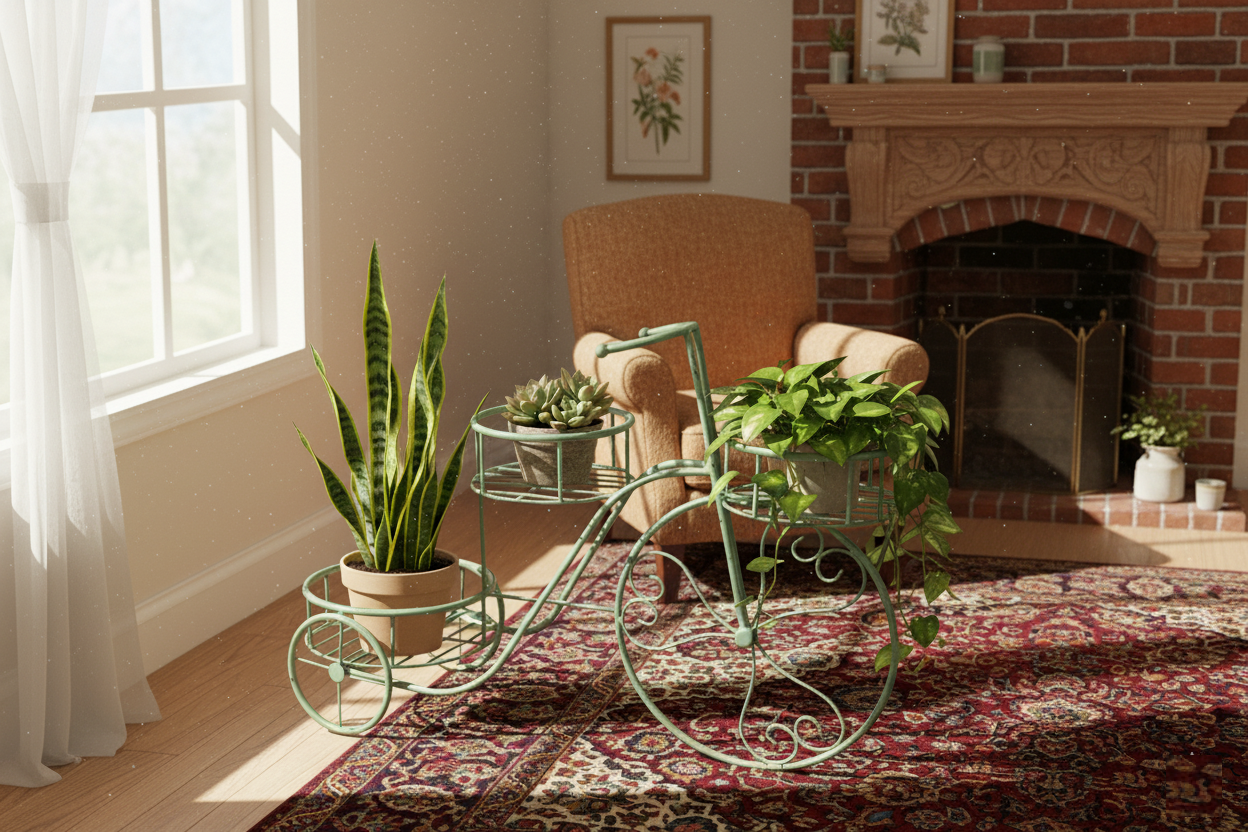 Tricycle Plant Stand