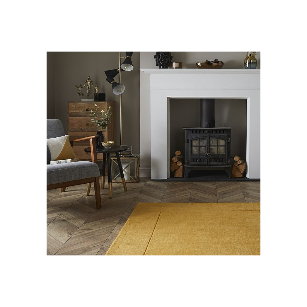 Esme Wool 80x150cm Ochre Rug