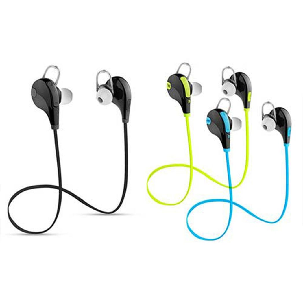 Aquarius Wireless 200mAh Bluetooth Stereo Earphones- Black