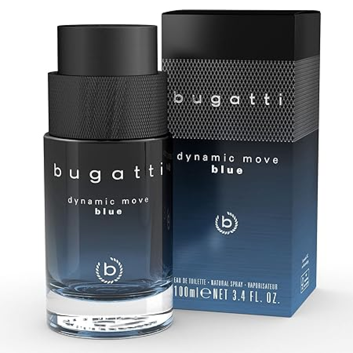 Bugatti Dynamic Move Blue Eau de Toilette Spray  100ml