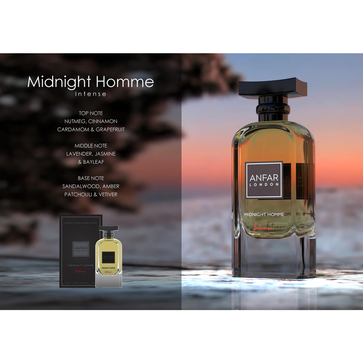 Midnigth Homme Intense for Men 100ml