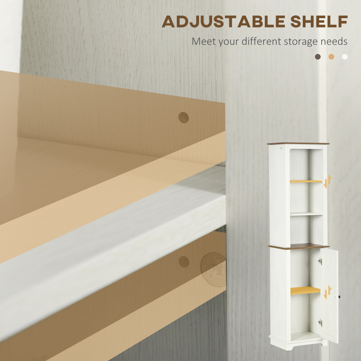 Bathroom Cabinet ( Amazon Shipping)（Prohibited by WalMart）