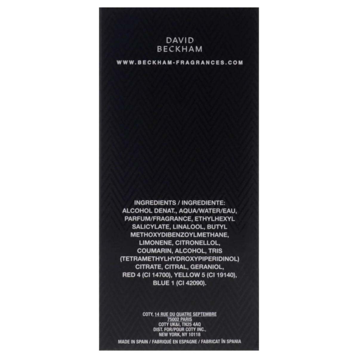 David Beckham Classic Eau De Toilette Spray 100ml
