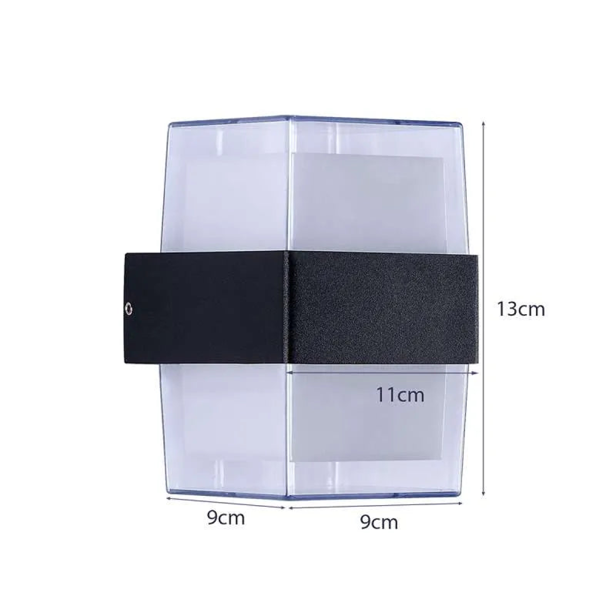 Cuboid Box 12W Up/Down IP54 LED Outdoor Wall Sconce Light~4963