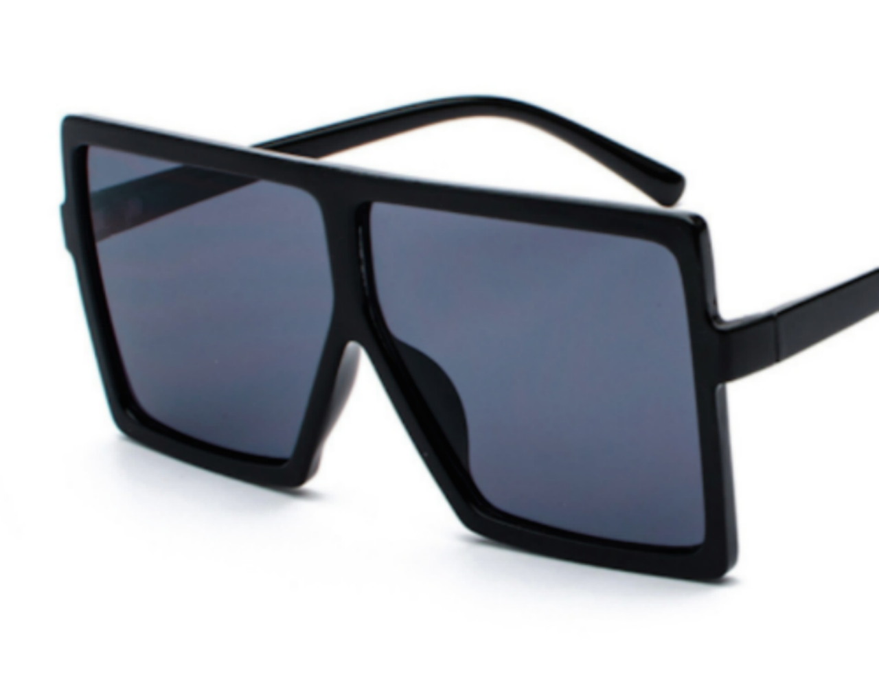 Oversized Square Flat Top Women Very Lrge Ladies Fashion Sunglasses Shade UV400