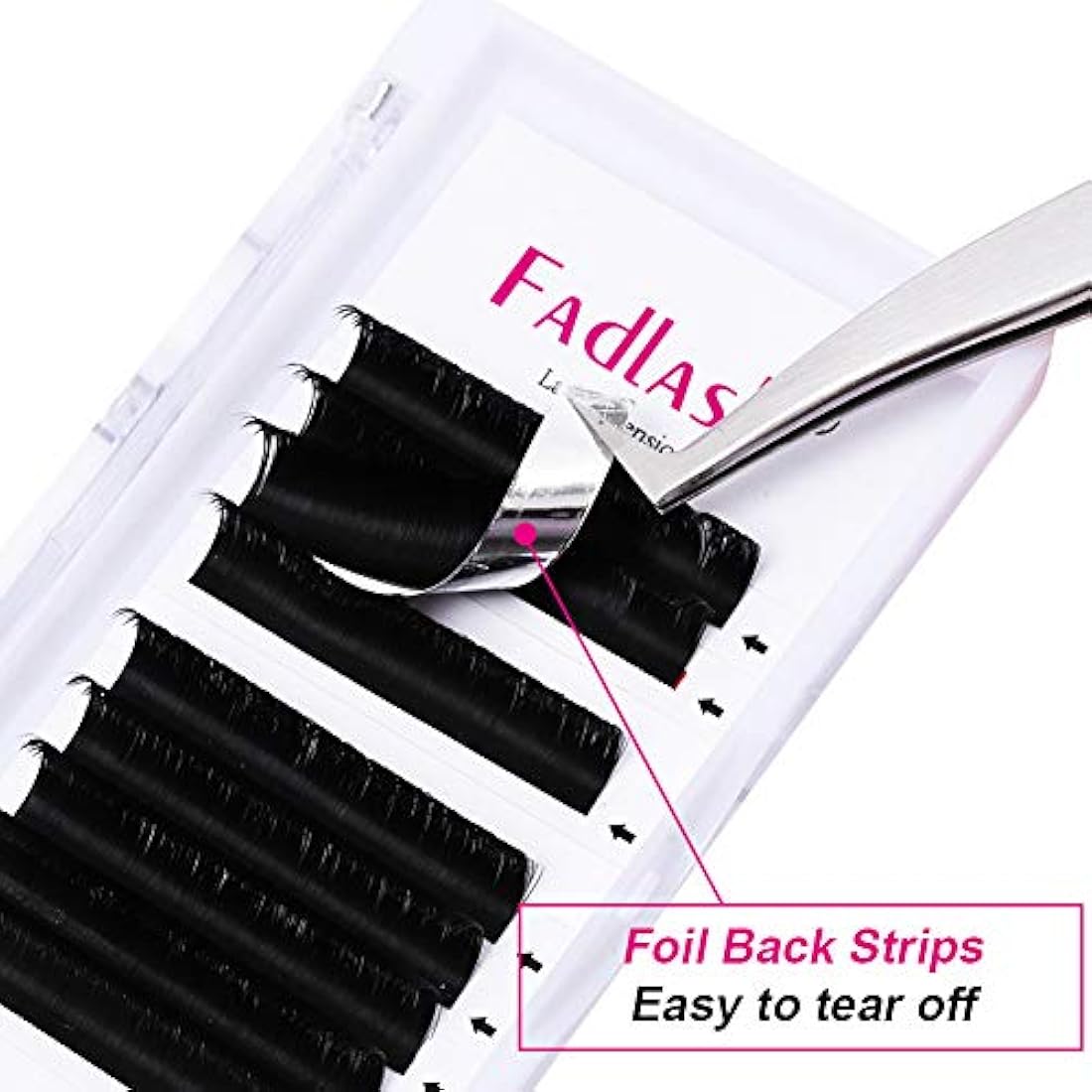 Fadlash Easy Fan Lashes D Curl 0.07 15mm Single Lashes Russian Lashes Natural Look Self Fanning Eye Lashes Automatic Blooming Russian Eyelashes Extensions(0.07-D-15)