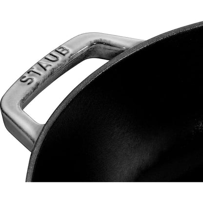 STAUB Cast Iron Chistera, Grey, 24 cm