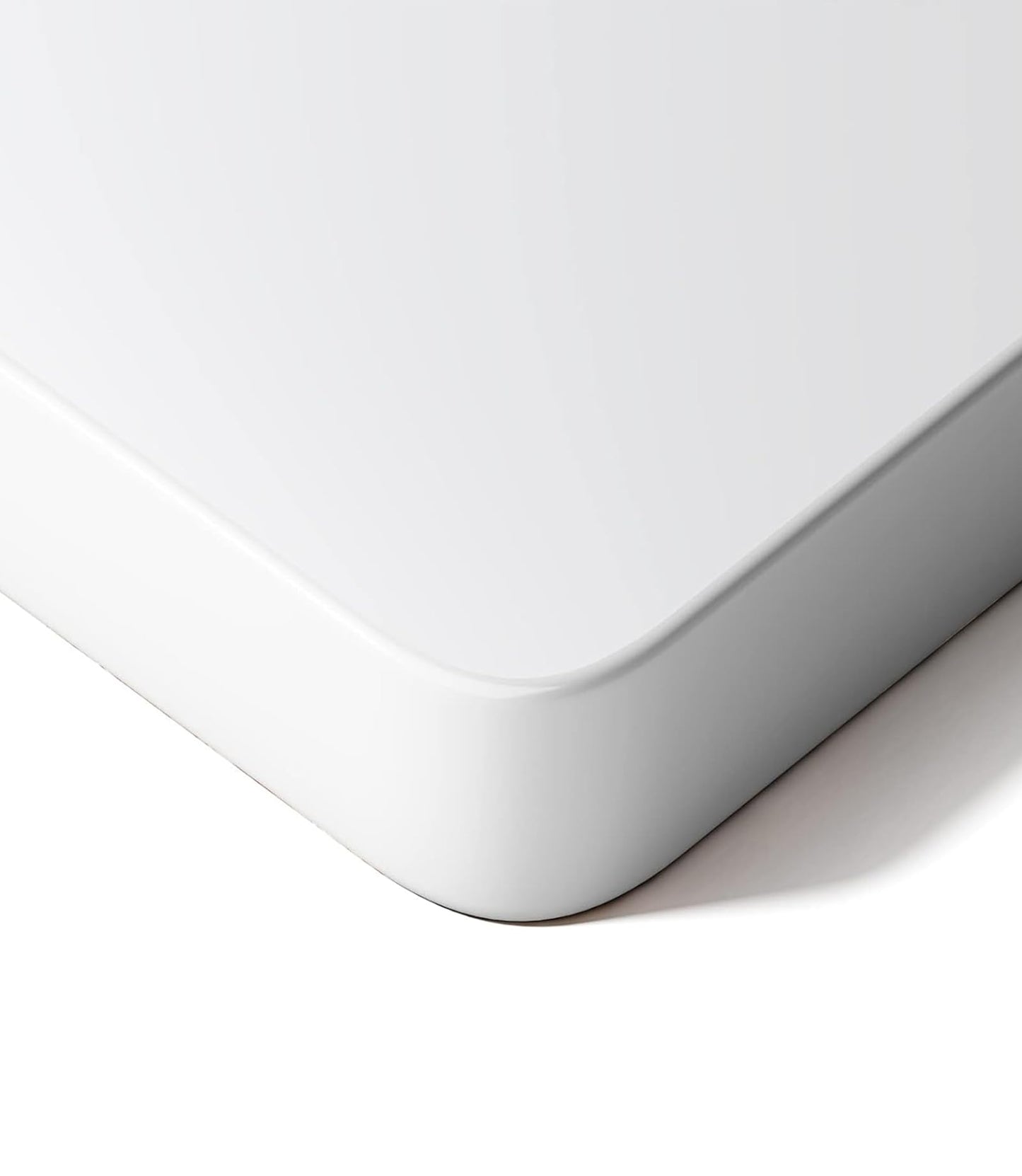 MAIDeSITe Table Top,Desktop for Height Adjustable Electric Standing Desk,White,100 * 60 * 2.5 cm