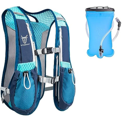 UTOBEST Running Vest Running Backpacks Lightweight Functional Hydration Pack 5L, with 1.5L Hydration Bladder