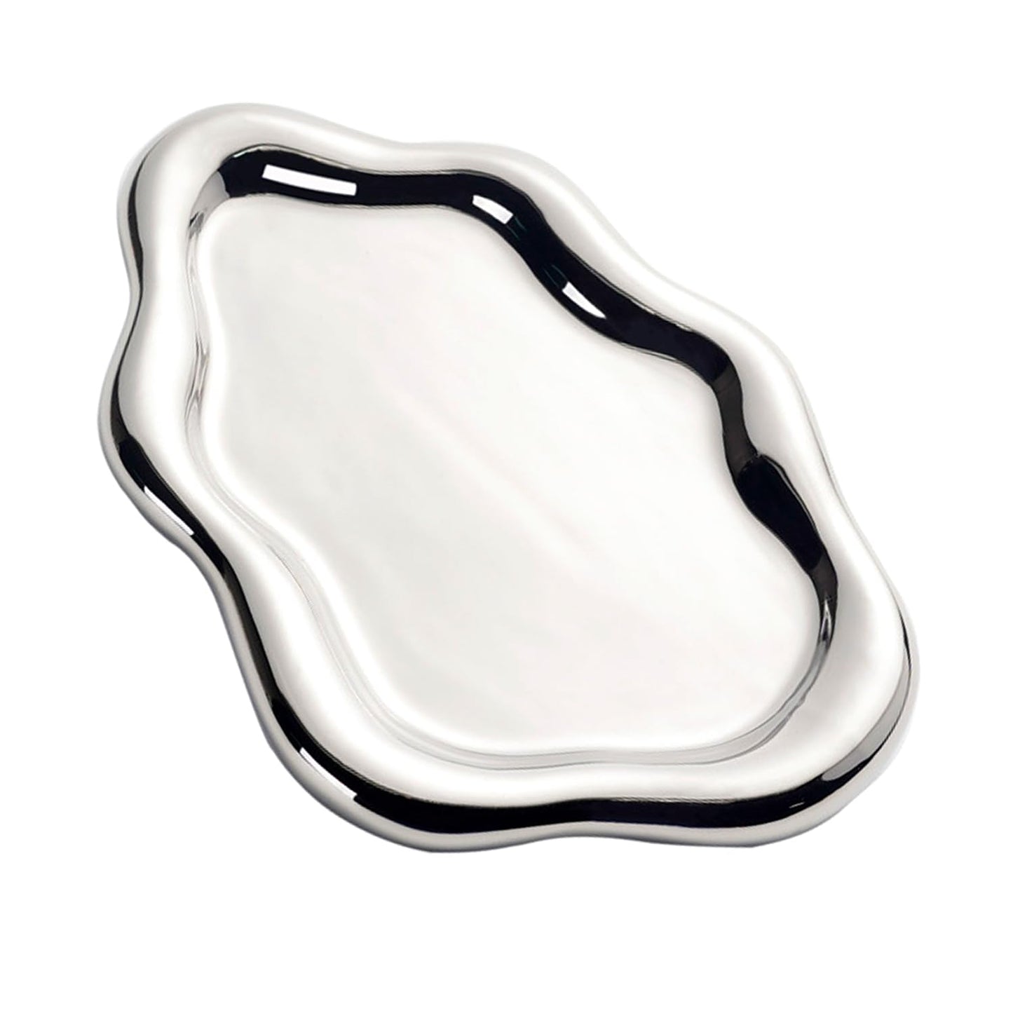 ARJDXDP Ceramic Jewellery Dish Trinket Dish, Cloud Shape Tray Jewellery Dish Small Key Tray for Mother's Day/Christmas/Thanksgiving/Birthday Gift