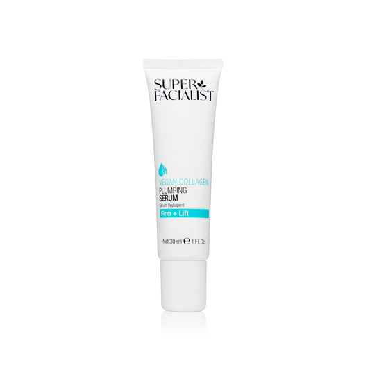 Super Facialist Vegan Collagen Plumping Serum - Hyaluronic Acid, Seaweed, Copper and Hibiscus extract, Firming, Smoothing & Plumping, face Cream for