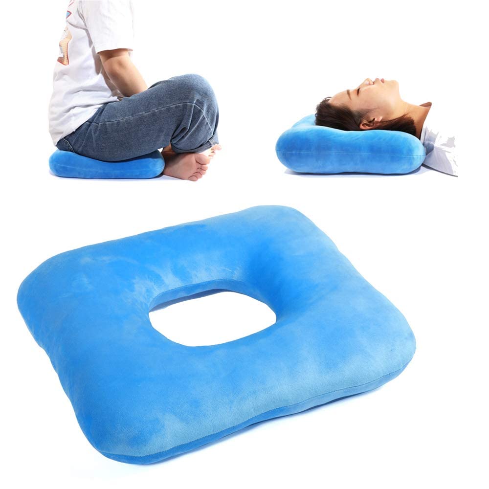 wefaner Donut Pillow Tailbone Pain Relief Cushion Bed Sores