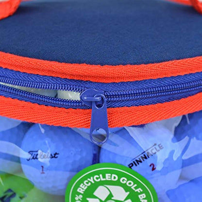 Second Chance Lake Golf Balls with Reuseable Carry Bag - Select 25, 36, 50 or 100 Golf Balls