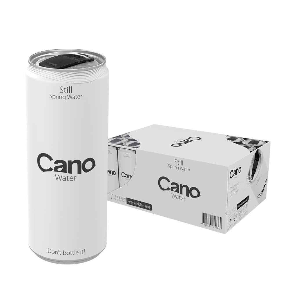 Still Spring Water Multipack Cans (24 x 330ml), Resealable Lids