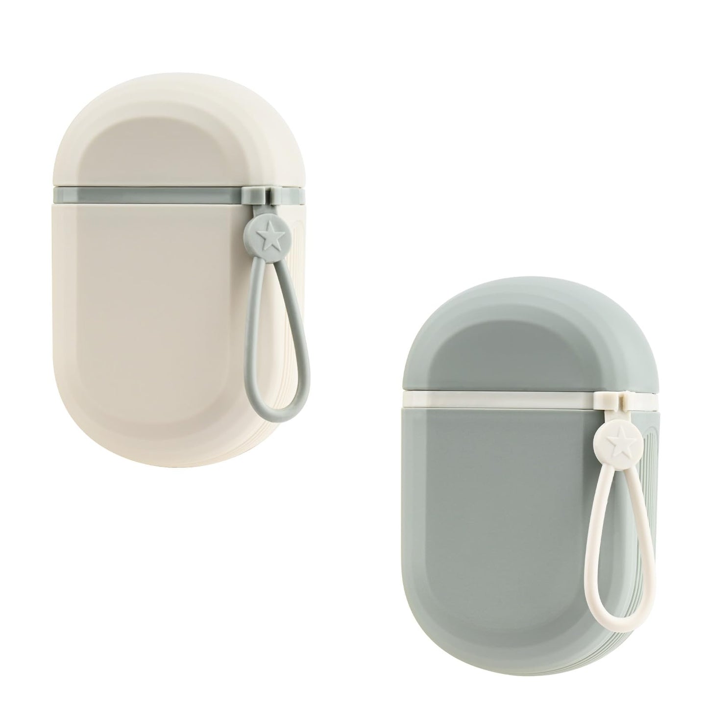 YoHyien 2 Pcs Soap Box Travel, Leakproof Travel Soap Case, Soap Dish with Lid, Portable Soap Holder, Waterproof Soap Bar Case for Bathroom, Gym