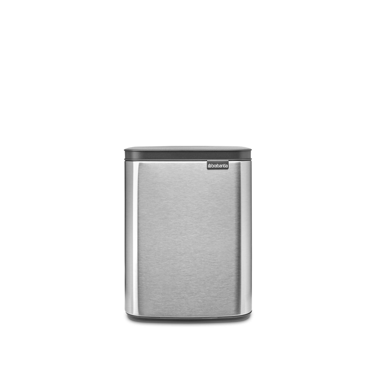 Brabantia - Bo Waste Bin 7L - Small & Stylish Rubbish Bin - Easy Open and Soft Closing Lid - Hygienic & Space Efficient - Wall Mountable