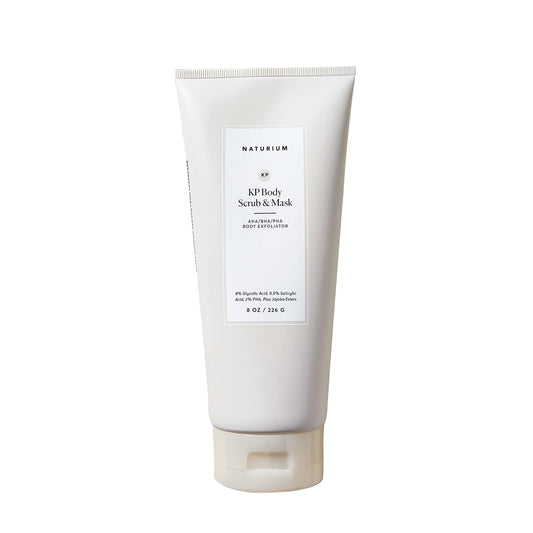 Naturium KP Body Scrub & Mask for Keratosis Pilaris, Bump Eraser Shower Scrub & Exfoliator for Skin | 8 OZ / 226 G