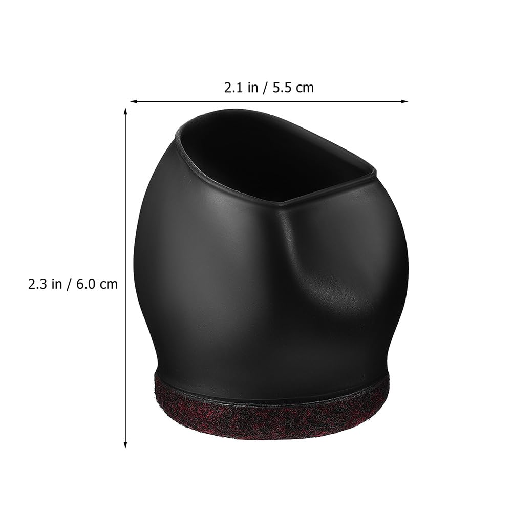 KITANDOVE 5pcs Chair Caster Covers Tpe Furniture Protectors for Rolling Furniture Office Chair Wheel Stoppers Easy Installation Non-slip and Reduce