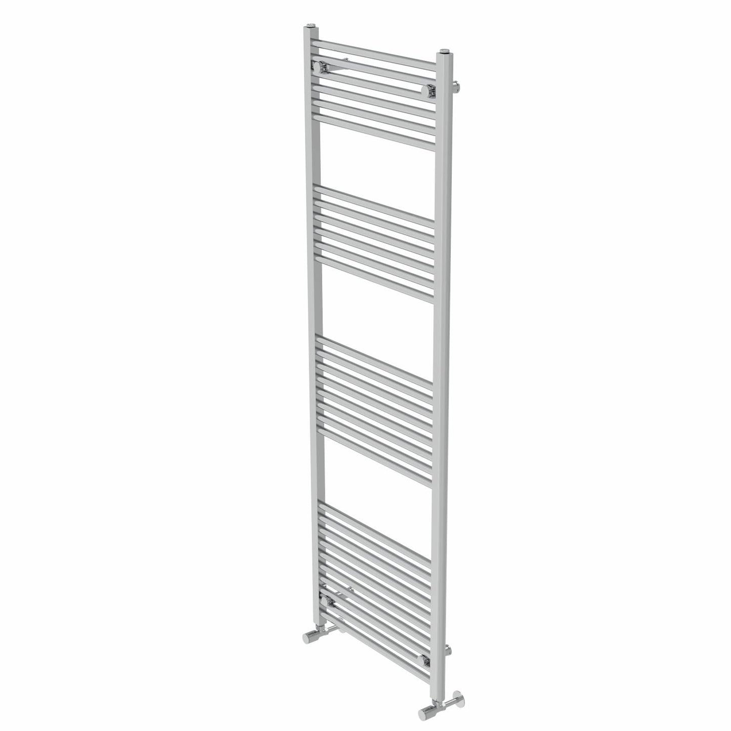 Warmehaus Straight Bathroom Heated Towel Rail Radiator Chrome 1800x600mm