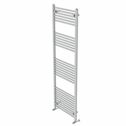 Warmehaus Straight Bathroom Heated Towel Rail Radiator Chrome 1800x600mm