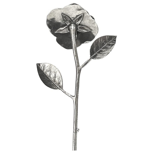 English Pewter Company 10th Tenth Tin Ten 10 Year Wedding Anniversary Everlasting Forever Rose Keepsake Gift [ANN101]