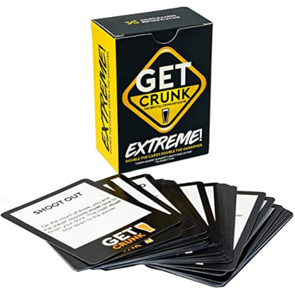 Get Crunk Extreme Volume 3 - The Brutal Card Drinking Game for Students, Pre Drinks, Stag and Hen Parties. You will be abused!