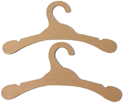 Runaup Baby Cardboard Hangers, Eco Friendly Recycled Paper Clothes Hanger for Kids Childrens 20 Pack