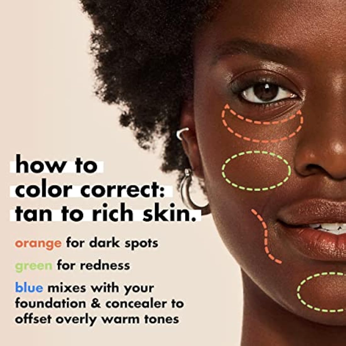 e.l.f. Camo Colour Corrector, Hydrating & Long-Lasting Colour Corrector For Camouflaging Discolouration, Dullness & Redness, Vegan & Cruelty-Free, Green