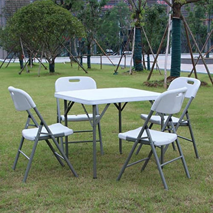 Bolero Foldaway Square Table 3Ft 740X860X860mm Restaurant Bar CafпїЅ Commercial