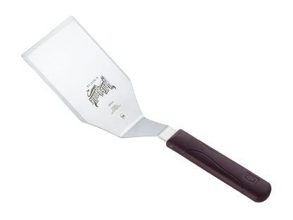 Mercer Culinary M18280 Hell's Handle 5 x 4-Inch Heavy Duty Turner/Spatula, Stainless Steel, Multi-Colour