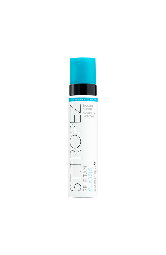 St.Tropez Self Tan Classic Bronzer Mousse Foam, Original Fake Tan, Streak-Free Finish, Develops in 4-8 hours, Vegan, Natural & Cruelty Free, 240 ml