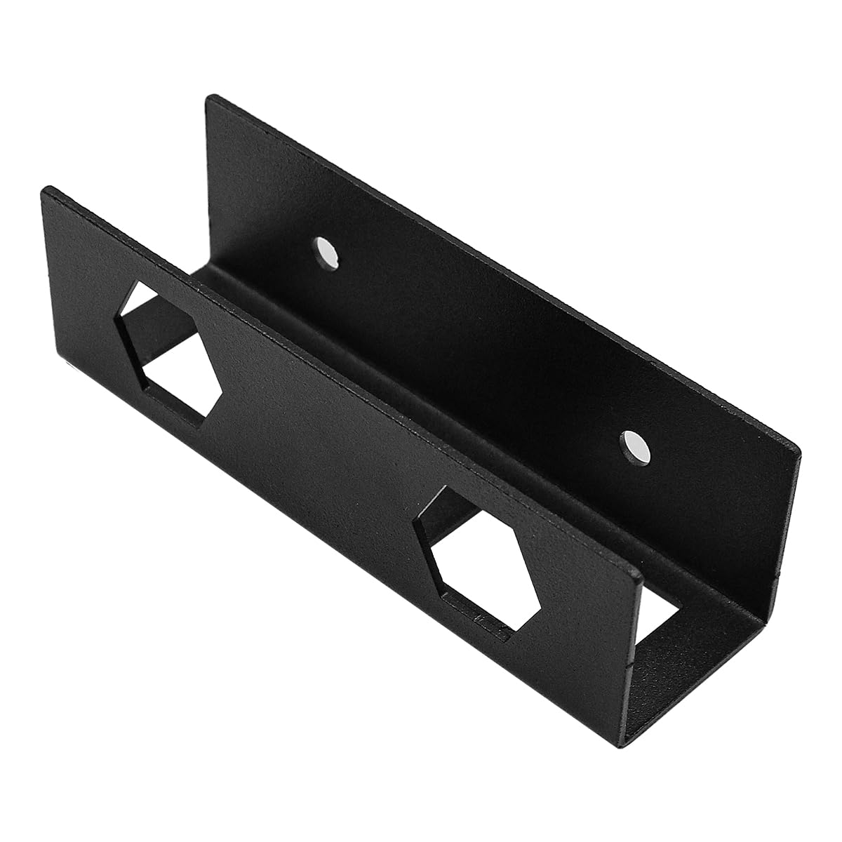 Namvo Under Desk Holders Metal Under Desk Laptop Storage Holder with Screws Space-Saving Desk and Wall Shelve Mount Organizer Rack Bracket for Laptop