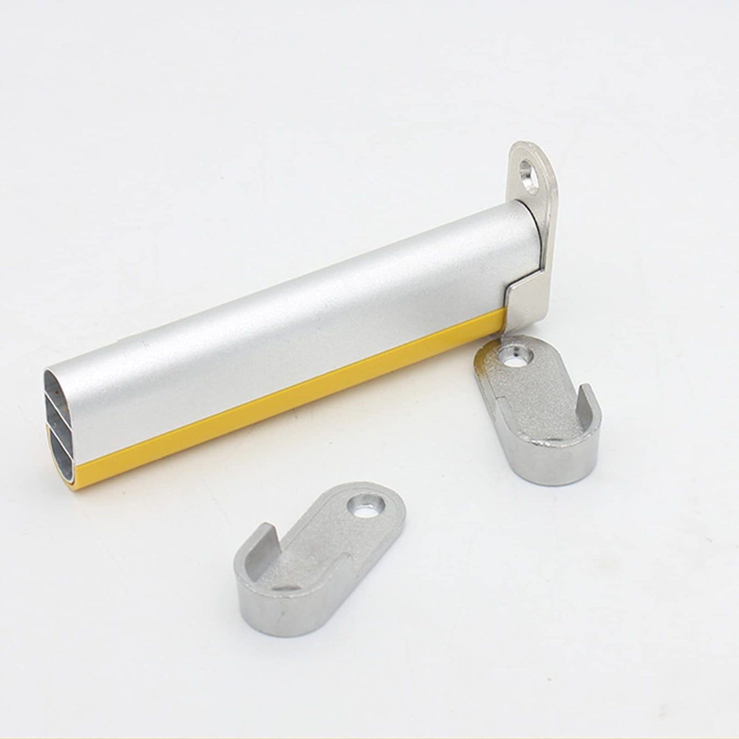 Oval Wardrobe Hanging Rail Rod Pole Socket, Stainless Steel Pipe Bracket, Wall Mount End Supports for Closet Curtain 16mm (20Pcs)