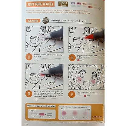 Copic Ciao 12 Sets Including Book, Colourful, N