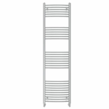 NRG Curved Chrome Bathroom Heated Towel Rail Radiator 1800x500mm