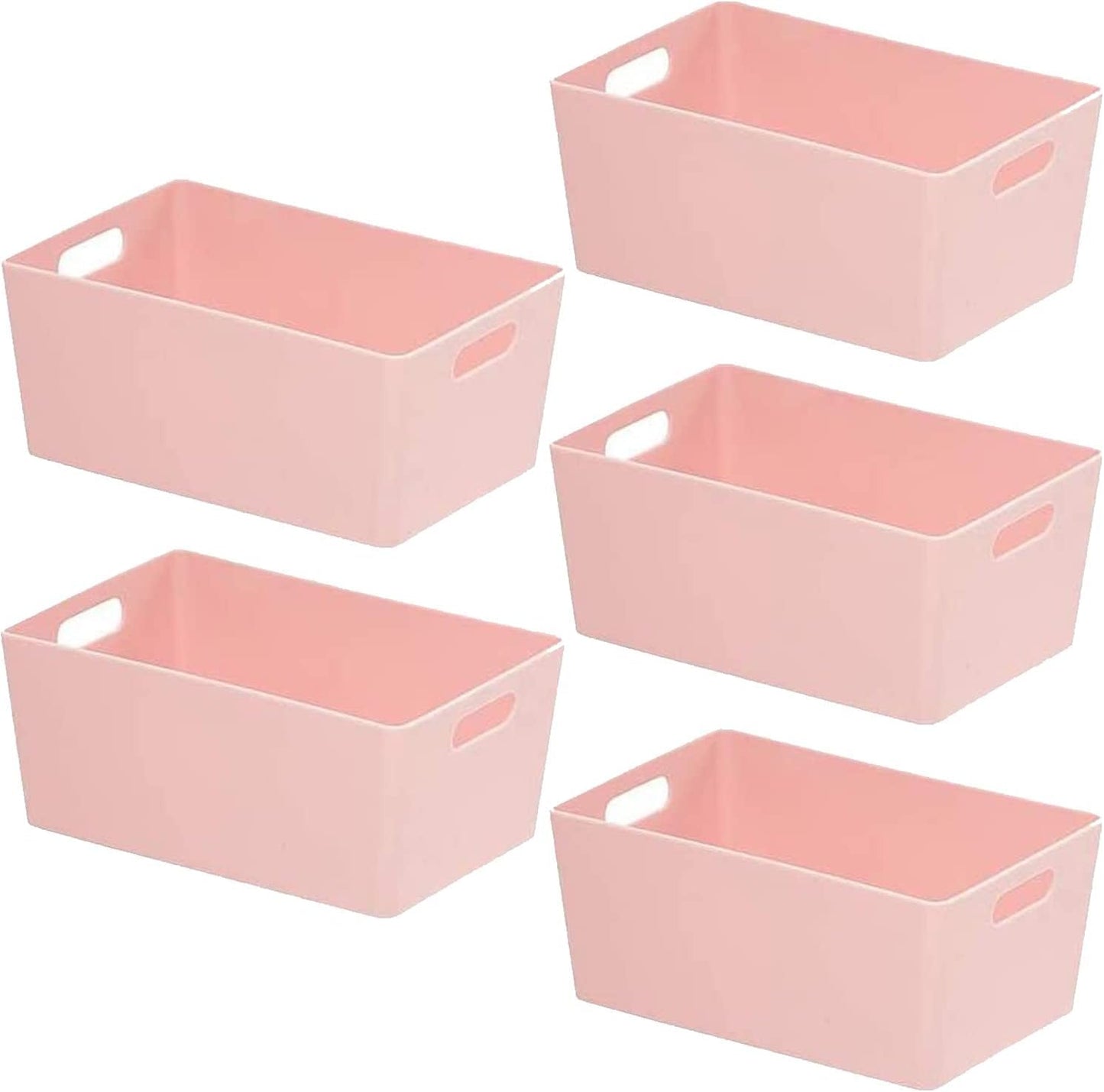 Niftii Storage Boxes | Kitchen Storage & Organisation Baskets 5-Pack 3.9L