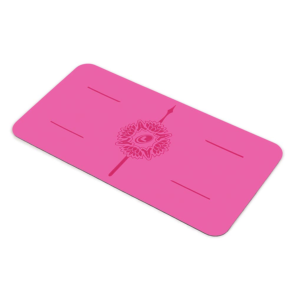 Liforme Yoga Pad - Free Yoga Bag, Eco-Friendly and Non Slip Yoga Knee Pad, Elbows and Hands, Biodegradable & Warrior-Like Grip Yoga Mat with The