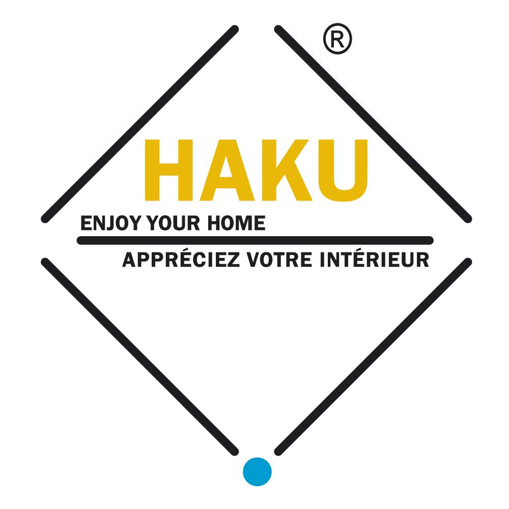 HAKU Möbel wall coat rack, MDF, grey-chrome, W 80 x D 6 x H 30 cm