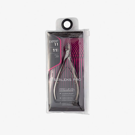 K/00 Professional Cuticle Nippers Staleks Length 11 cm and Leather Case