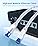 Ethernet Cable 30m, Cat 8 Long Internet Network Lan Cable, High Speed Gigabit 40Gbps 2000MHz S/FTP Nylon Braided Patch Cord with Rj45 Connector for Powerline Adapter, PS5, Xobx, Faster Than Cat6/Cat 7