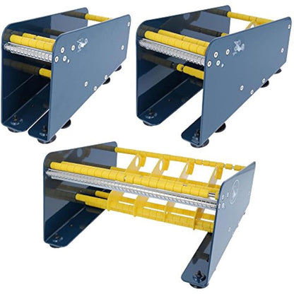 TE-Office Steel Label Dispenser for Adhesive Labels Table Device Manual up to 75 mm