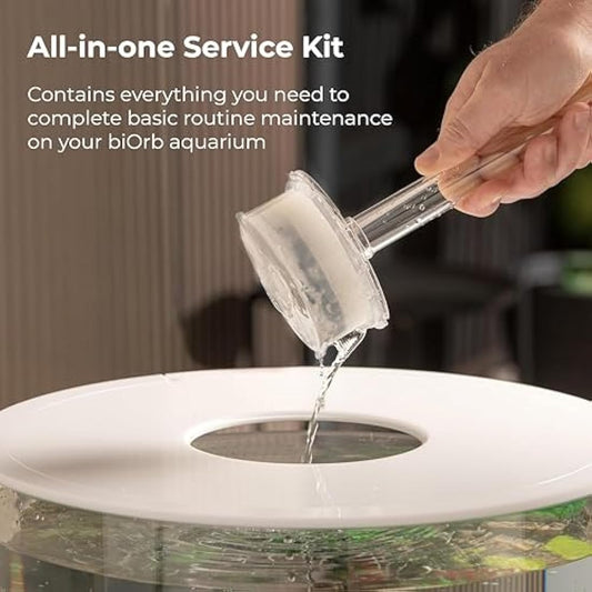 biOrb Aquarium Service Kit & Water Optimiser Pack - Filter Cartridges, Water Conditioner, Cleaning Pads & Biological Booster For Essential Fish Tank Maintenance, Perfect For Easy Routine Cleaning