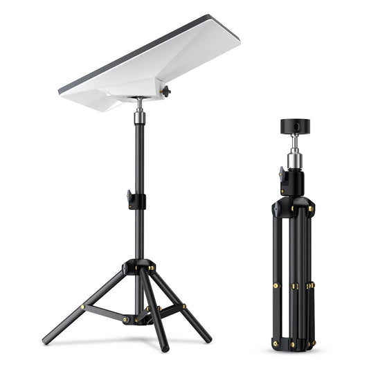 Starlink Mini Tripod with Adapter(for Both 2025 New and Old Version), Adjustable Tripod Mount for Starlink Mini Dish, Portable Stand Mounting Kit for