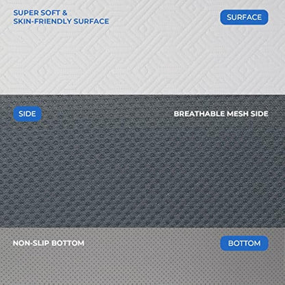 Vesgantti Folding Mattress Single Size with Storage Bag, 15CM Gel Memory Foam Foldable Mattress Tri-fold for Travel, Camping, Guest Bed - 100-Night Trial, CertiPUR-US Certified