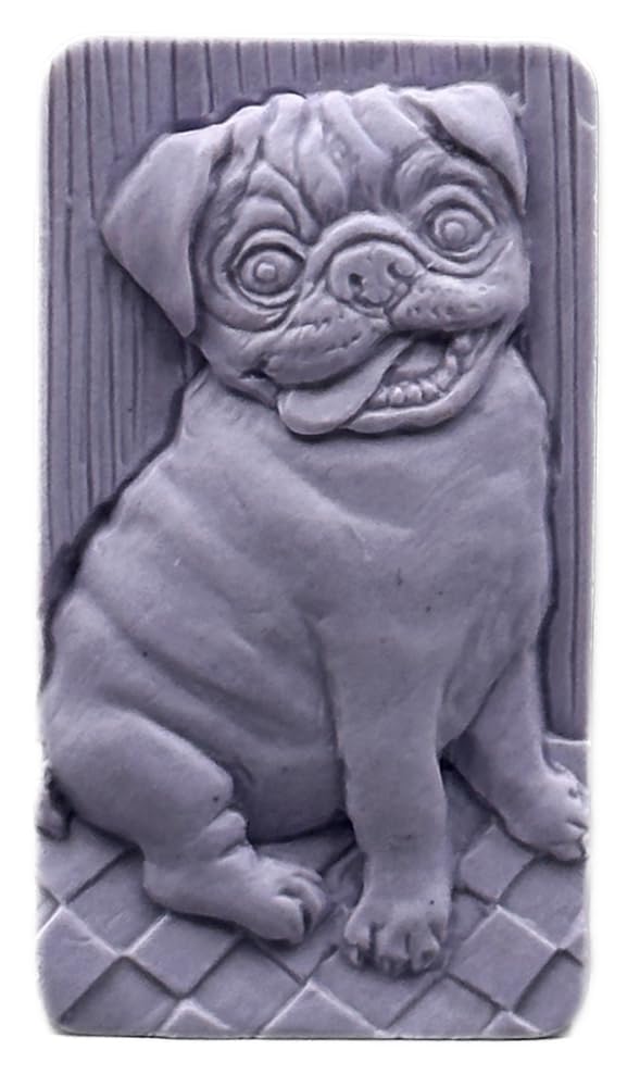 DOG SILICONE MOLD for SOAP MAKING and OTHER CRAFTS, 4 DESIGNS DOGS, PUG, LABRADOR, ALL PAWS MATTER